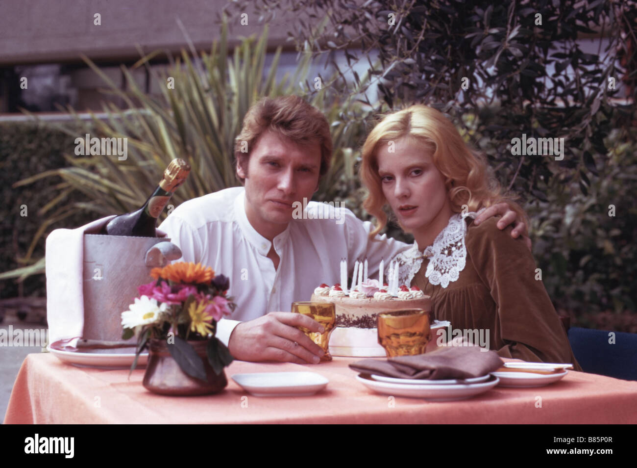 Johnny Hallyday And Sylvie Vartan Stock Photo Alamy Johnny Hallyday And Sylvie Vartan Stock Photo Alamy