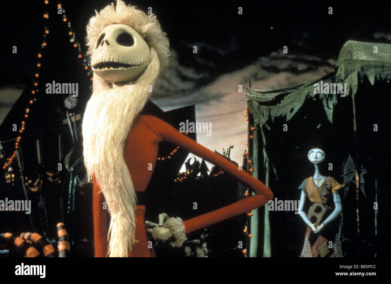 The Nightmare Before Christmas Year: 1993 Director: Henry Selick Animation Stock Photo