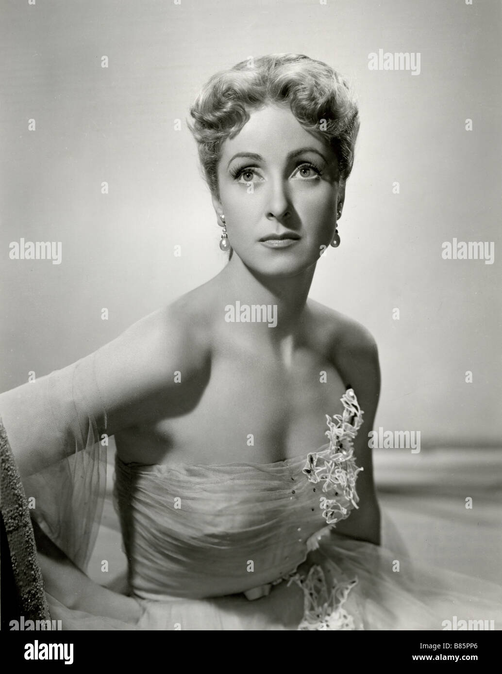Danielle Darrieux Picture taken by the Metro Goldwyn Mayer Studios for the promotion of the film Rich, Young and Pretty  1951 USA Stock Photo