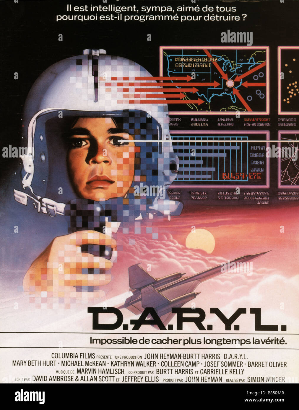 D A R Y L Year 1985 Uk Usa Barret Oliver Director Simon Stock Photo Alamy D A R Y L Year 1985 Uk Usa Barret Oliver Director Simon Stock Photo Alamy