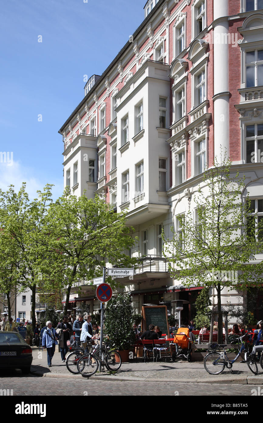 Berlin Prenzlauer Berg Pankow Knaackstr Rykestr