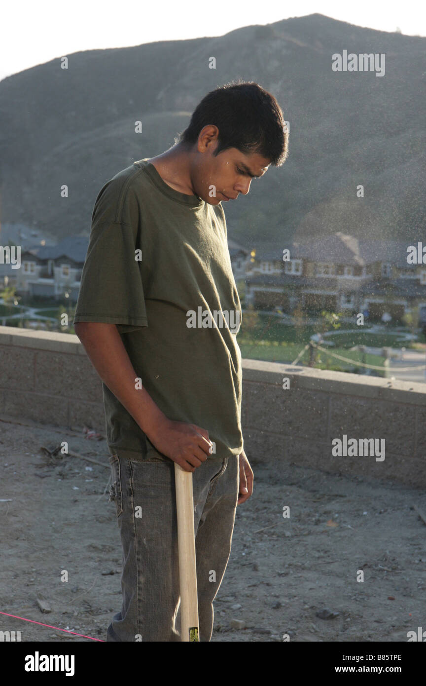 Los Bastardos Year 2008 Director Amat Escalante Rubén Sosa Stock