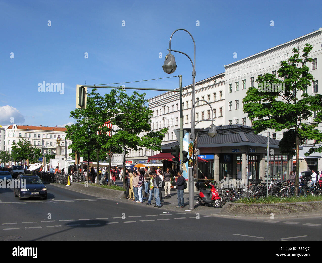 Berlin Hermannplatz Stock Photo Alamy