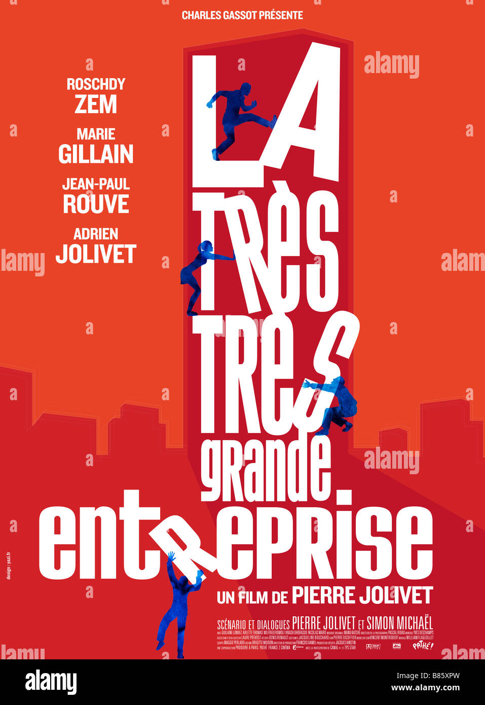 La Très très grande entreprise La Très très grande entreprise  Year : 2008 - france Affiche / Poster  Director: Pierre Jolivet Stock Photo