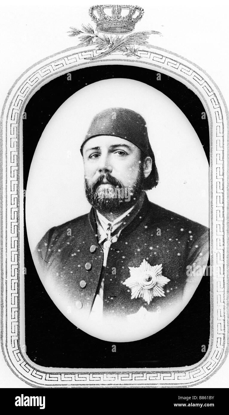 Ismail Pasha, Khedive of Egypt Stock Photo Alamy