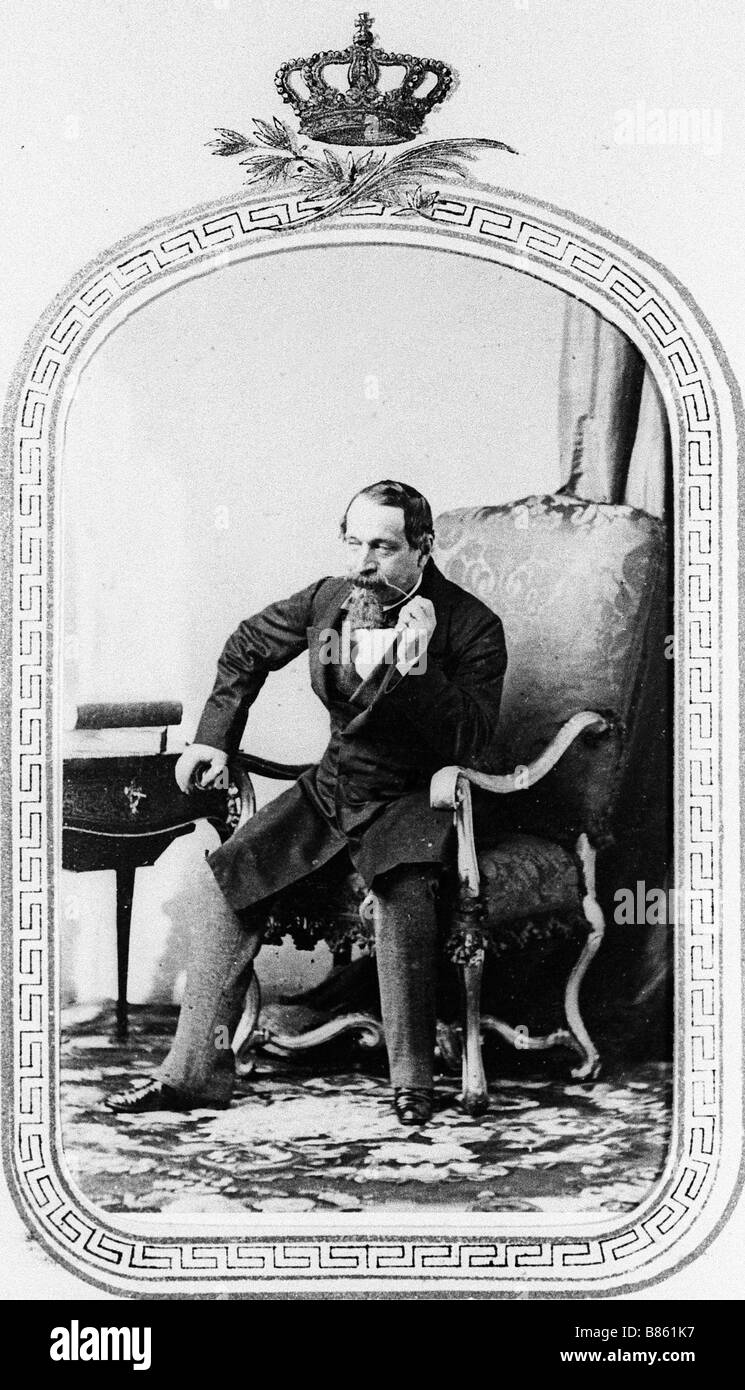 Emperor Napoleon III Stock Photo