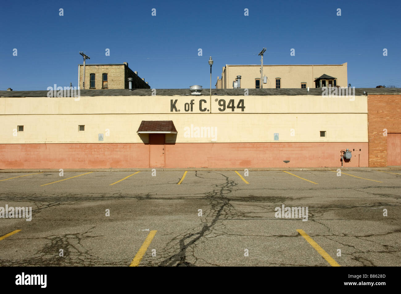 Knights of Columbus hall in Ionia Michigan USA Stock Photo Alamy