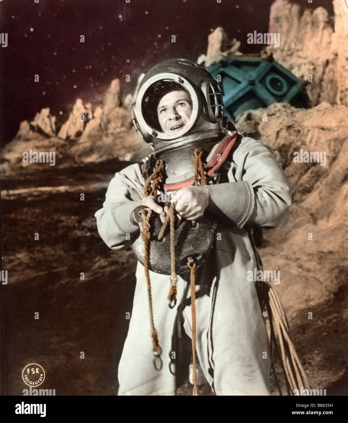 les premiers hommes dans la lune First Men in the Moon / les 1er hommes dans la lune  Année : 1964 - uk Director : Nathan Juran Stock Photo