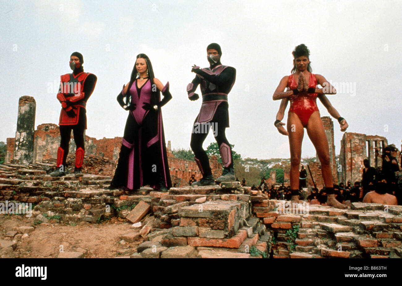Mortal Kombat: Annihilation  Year: 1997 - USA Director: John R. Leonetti Musetta Vander, Keith Hirabayashi, Marjean Holden Stock Photo