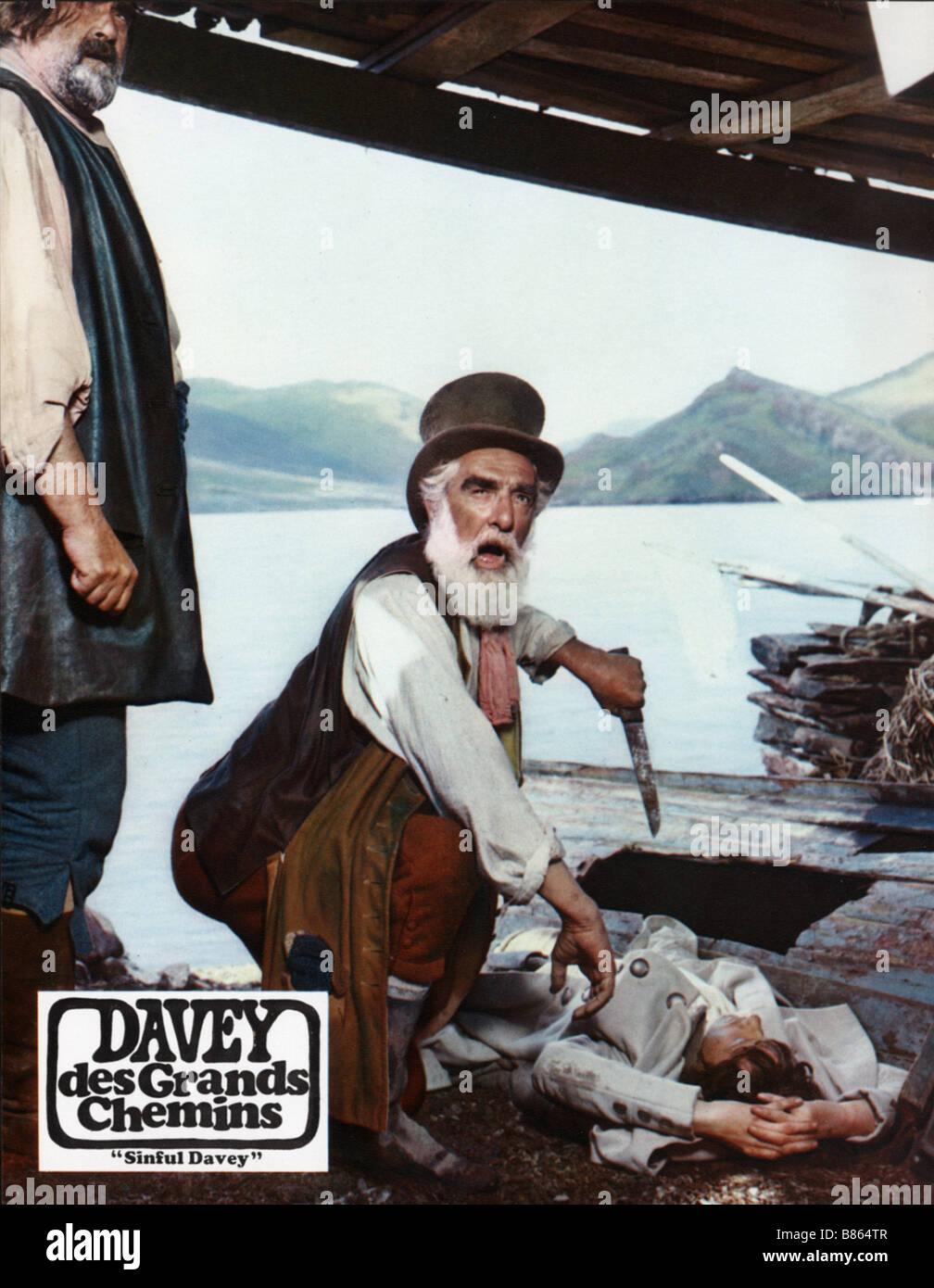 Sinful Davey Year : 1969 UK Director: John Huston Niall MacGinnis, Noel Purcell Stock Photo