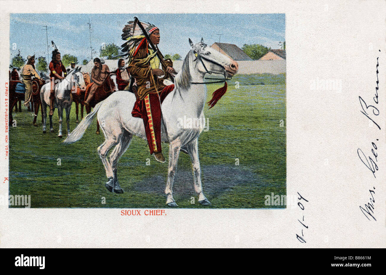 Sioux indian hi-res stock photography and images - Alamy