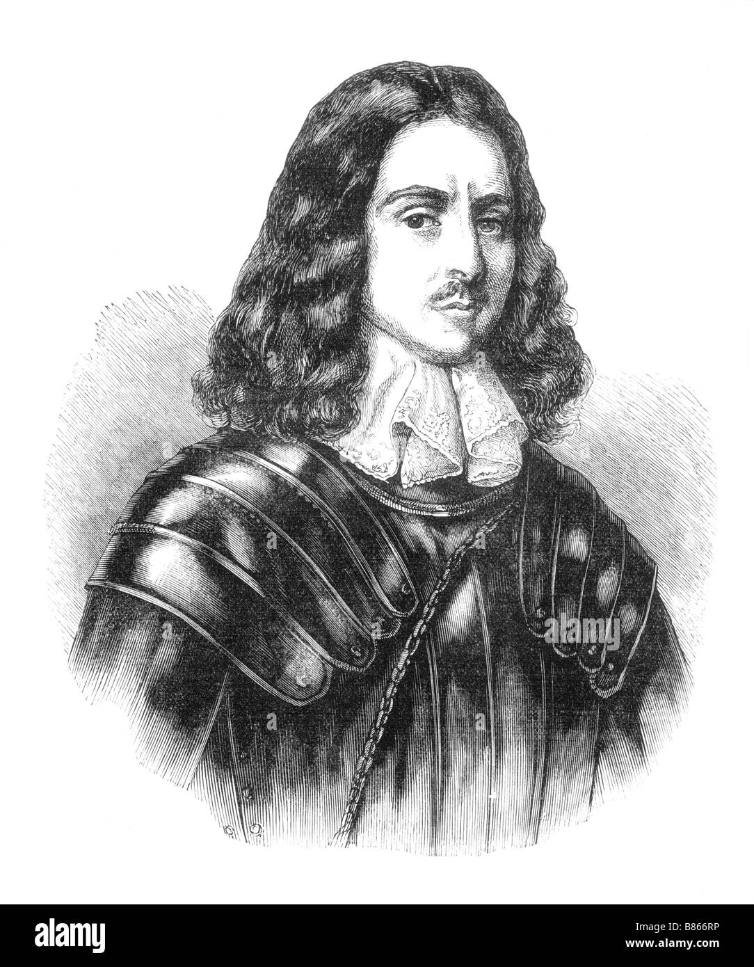 Sir Thomas Fairfax 3rd Lord Fairfax of Cameron General and Parliamentary Commander in Chief during the English Civil War Stock Photo