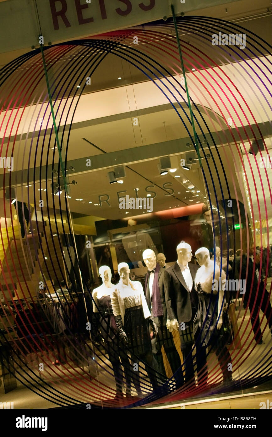Mannequins in shop window Stock Photo Alamy