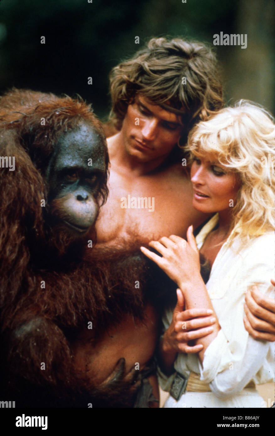 Tarzan, the Ape Man  Year : 1981 - USA Director : John Derek Miles O'Keeffe, Bo Derek Stock Photo