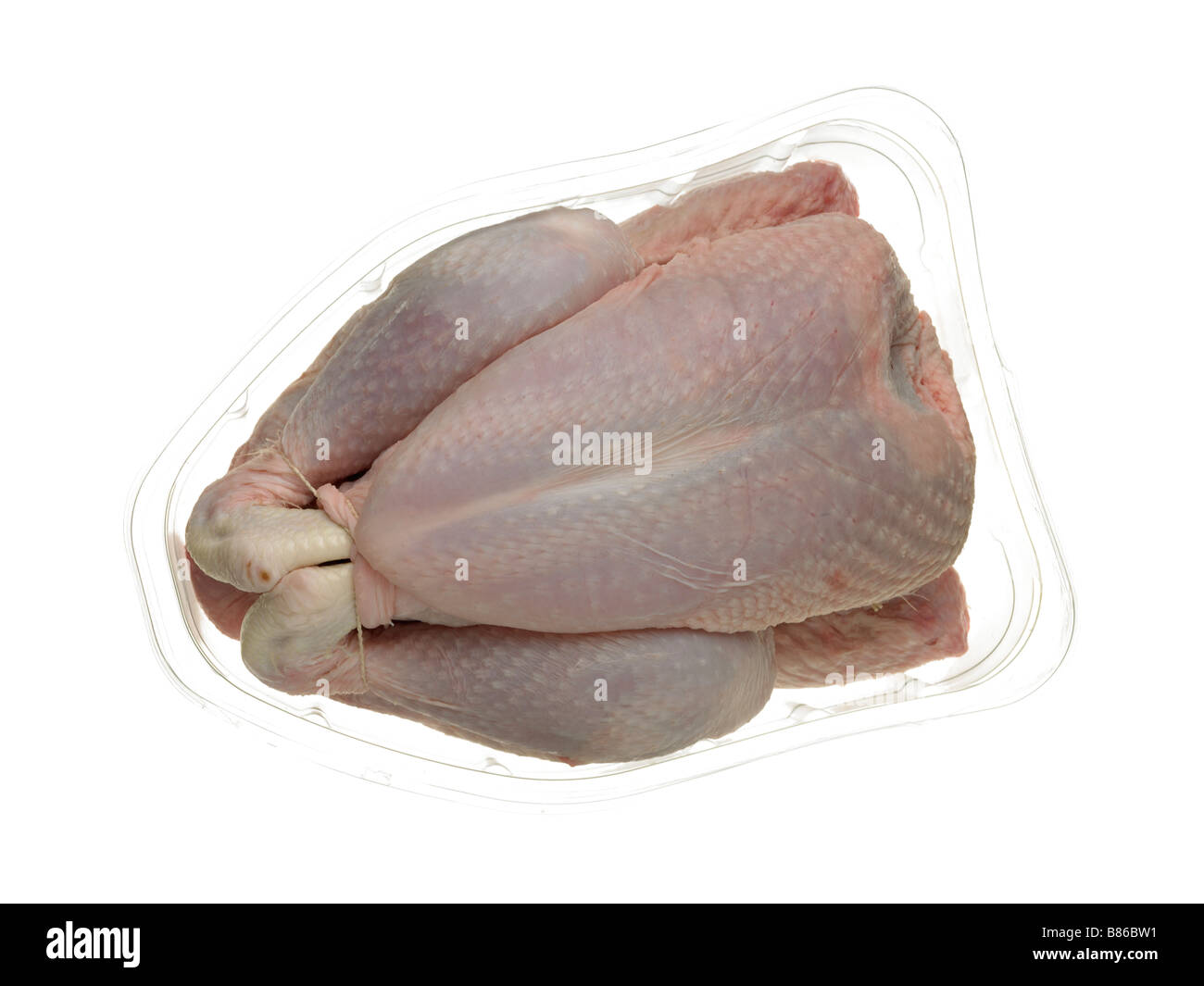 organic, free range chicken Stock Photo