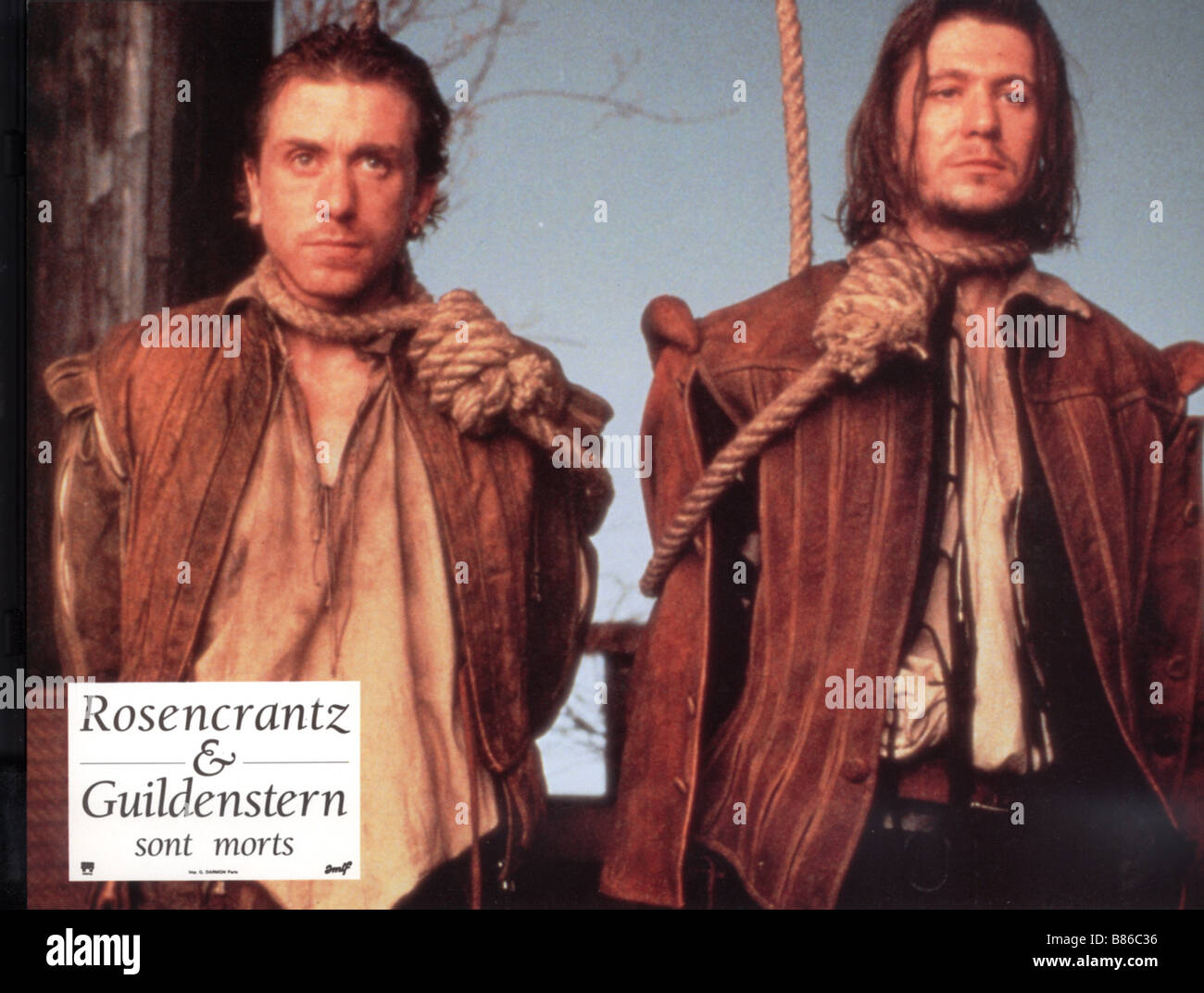 Rosencrantz et Guildenstern sont morts Rosencrantz and Guildenstern Are Dead  Année : 1990 - UK / USA Tim Roth, Gary Oldman  Director : Tom Stoppard Stock Photo