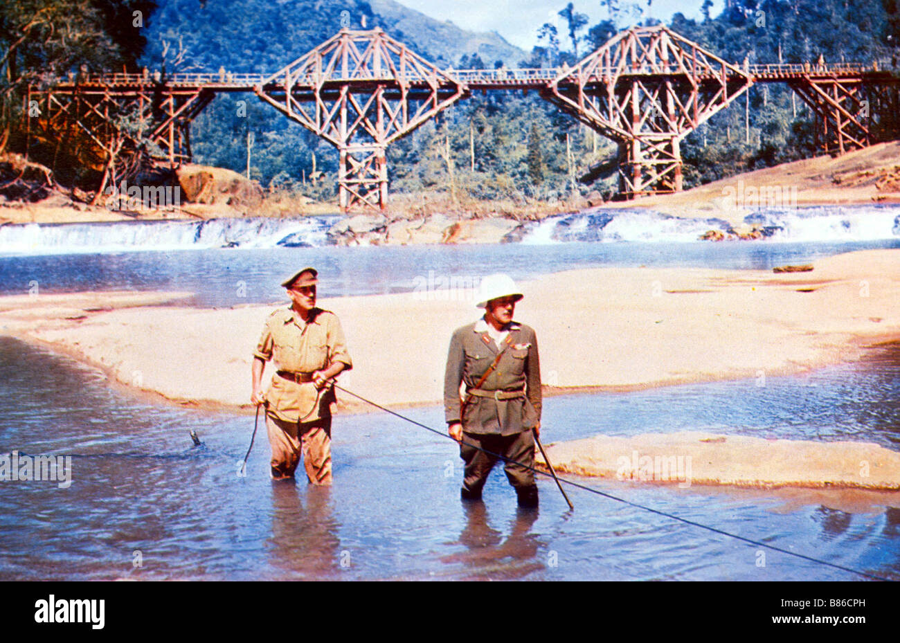 The Bridge On The River Kwai Year 1957 Uk Director David Lean Alec 