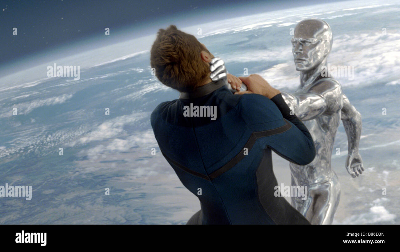 4: Rise of the Silver Surfer Year : 2007 USA Director: Tim Story Doug Jones Stock Photo