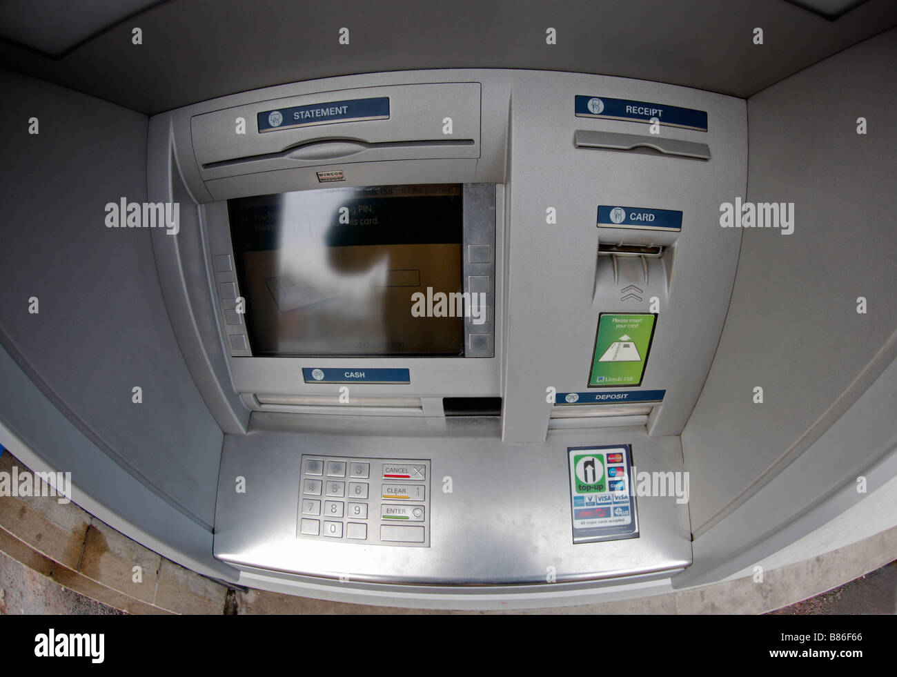 ATM Machine Stock Photo