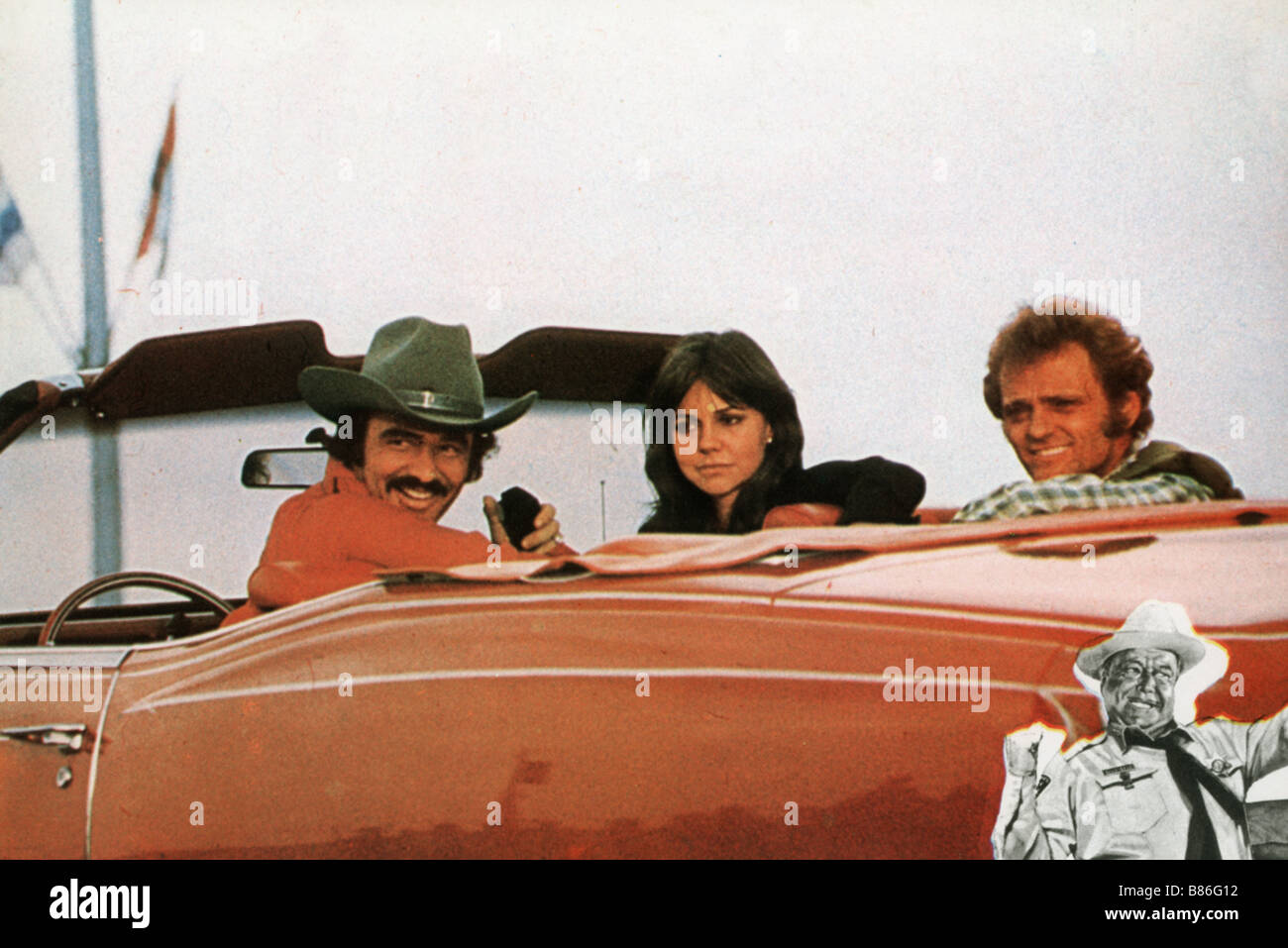 Cours après moi sherif Smokey and the Bandit  Year : 1977 - USA Burt Reynolds, Sally Field, Jerry Reed  Director: Hal Needham Stock Photo