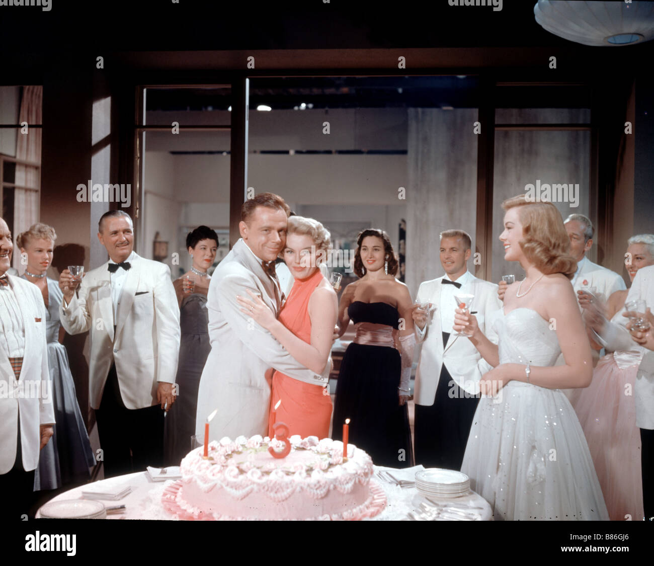 The Lieutenant wore skirts Année : 1955 - USA Tom Ewell Sheree North  Director : Frank Tashlin Stock Photo