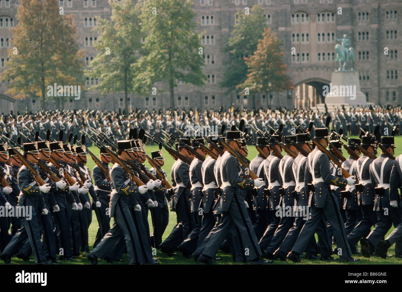 Formal Cadet Parade at the United States Military Academy, West Point