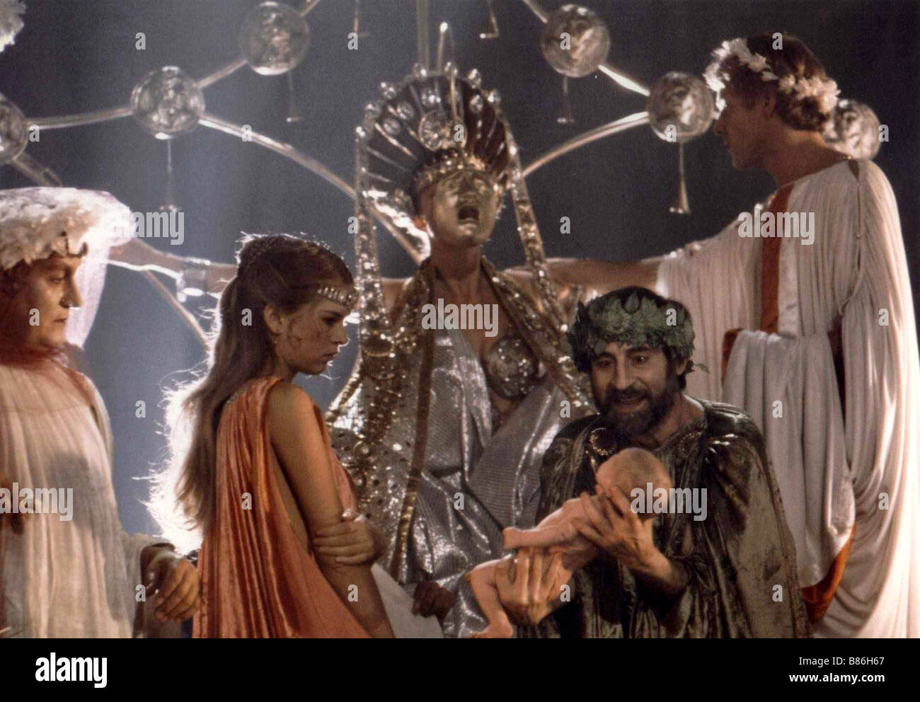 Caligola Year: 1979  Director: Tinto Brass Teresa Ann Savoy, Leopoldo Trieste, Malcolm McDowell Stock Photo