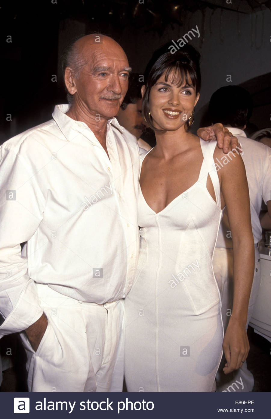 Eddie et caroline barclay mariage 1991 stock photo 22273286 alamy