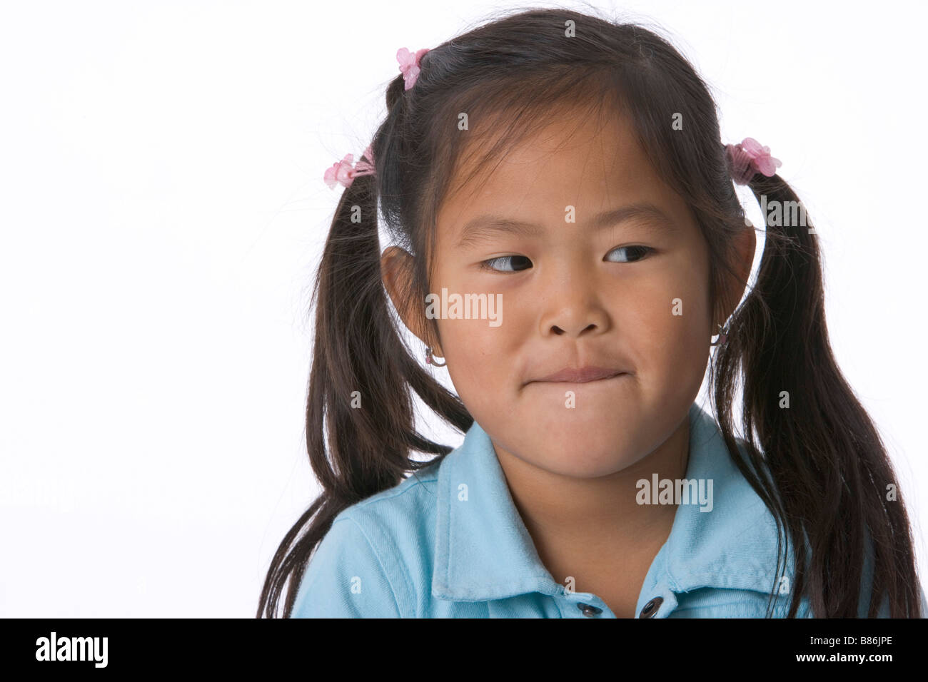 Portrait of a Asian little girl Stock Photo - Alamy