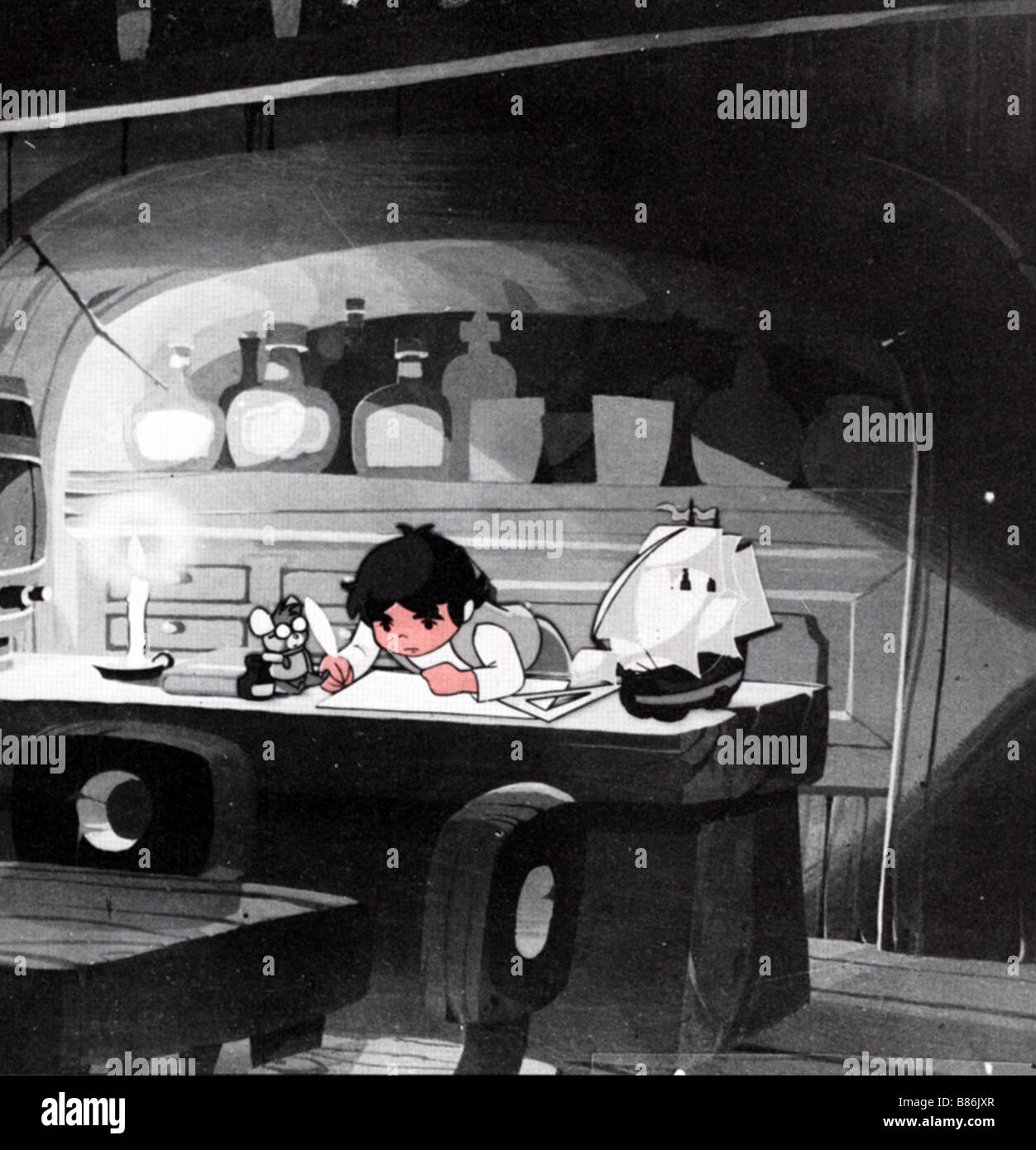 Les Joyeux Pirates De L Ile Au Tresor Dobutsu Takarajima Annee 1971 Japan Animation Director Hiroshi Ikeda Stock Photo Alamy