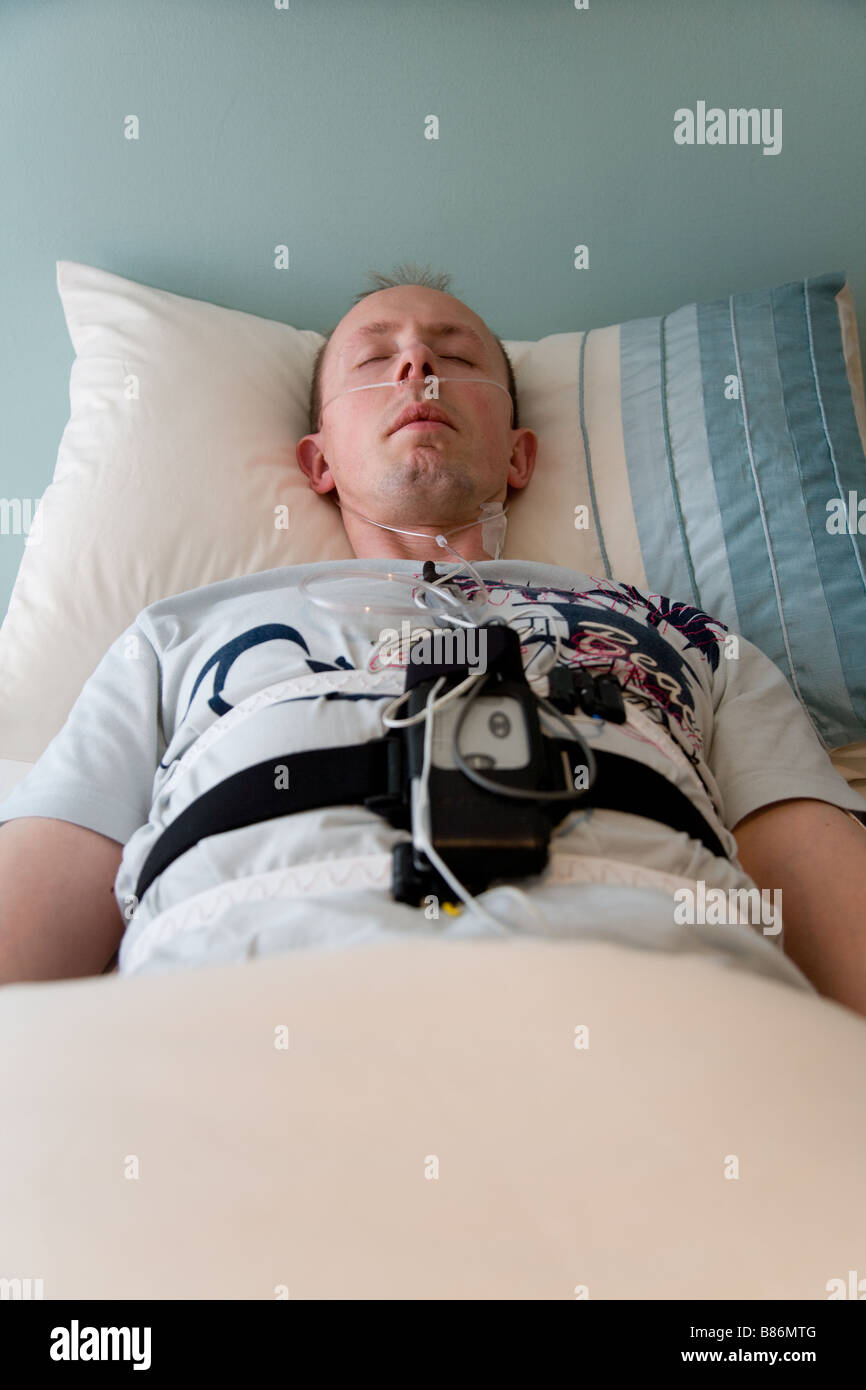 Sleep study electrodes hires stock photography and images Alamy