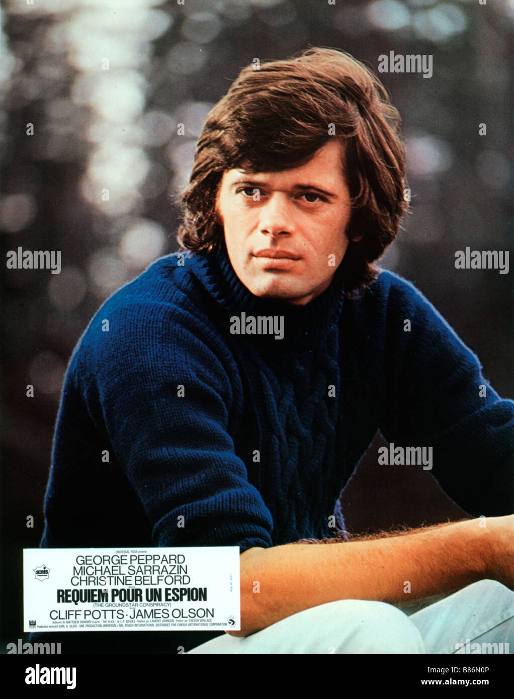 Michael sarrazin director lamont johnson hires stock photography and