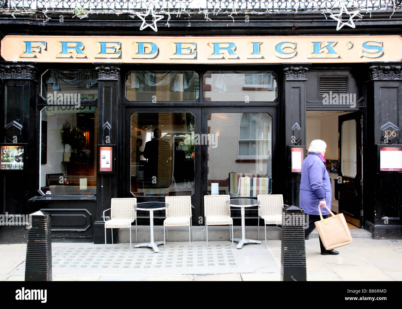 Frederick's restaurant in Islington, London Stock Photo