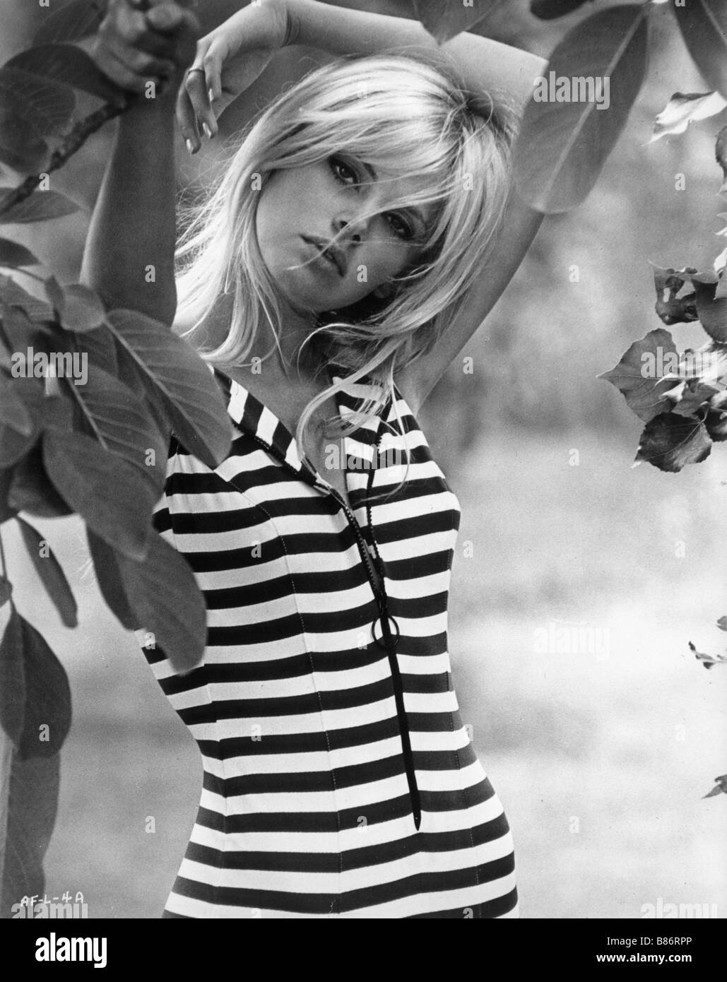 Britt Ekland Britt Ekland Britt Ekland A Time for Loving  Year  1971 - UK Direcetd by Christopher Miles Stock Photo