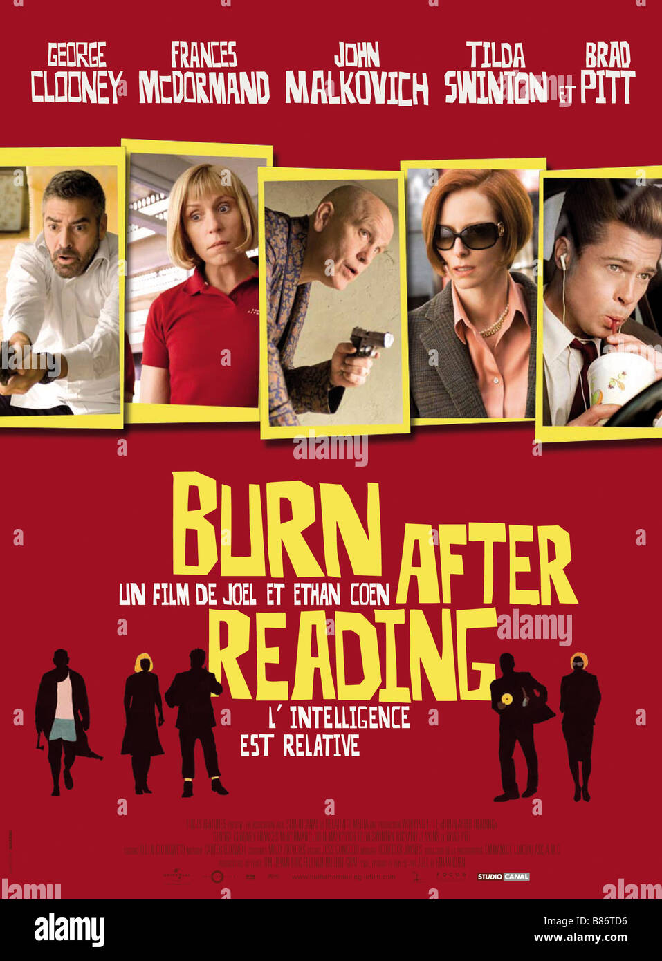 Burn after reading poster hires stock photography and images Alamy