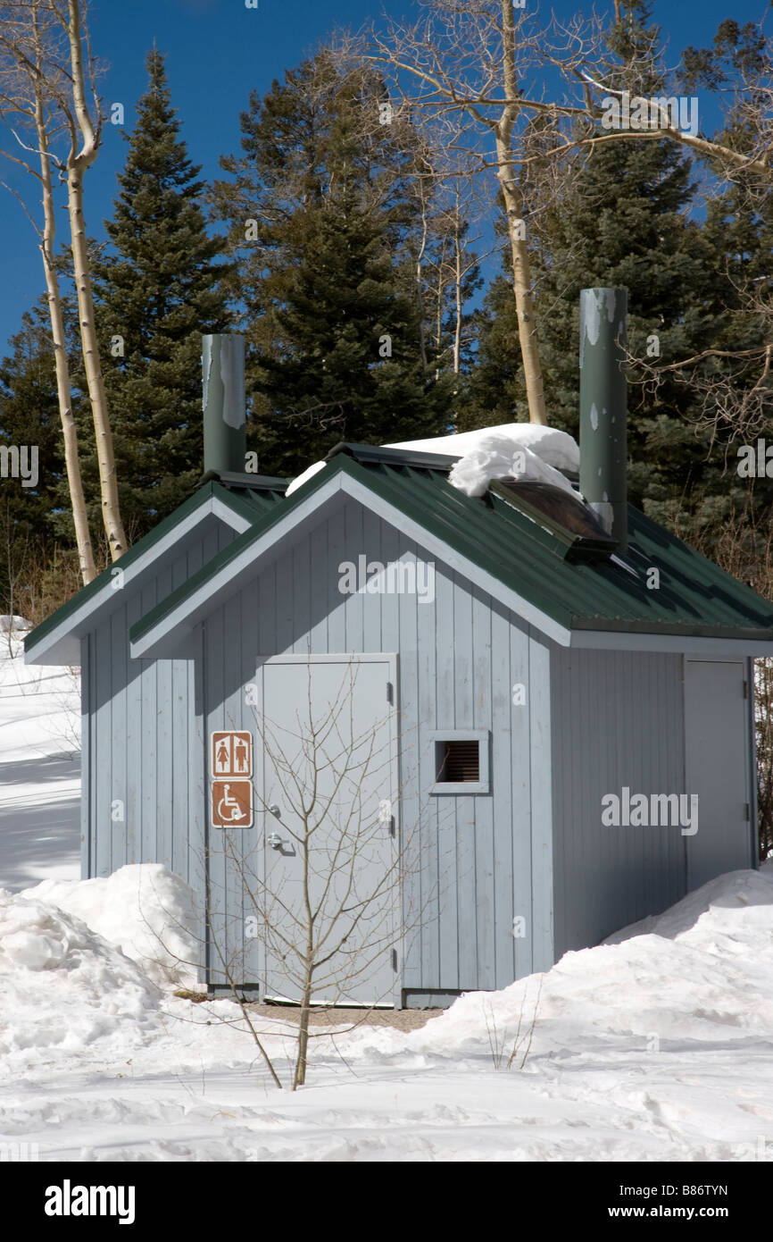 Aspen Vista Picnic Ground Santa Fe New Mexico Stock Photo