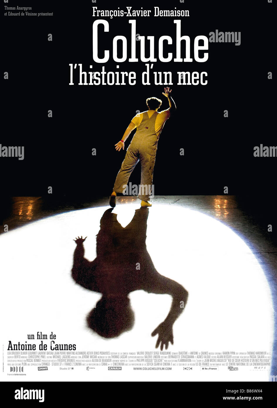 Coluche, l'histoire d'un mec  Year  2008 - France Director : Antoine de Caunes Movie poster (Fr) Stock Photo