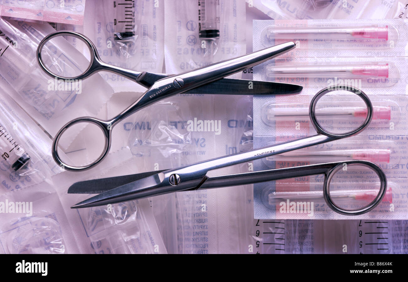 Close up of surgical scissors hires stock photography and images Alamy