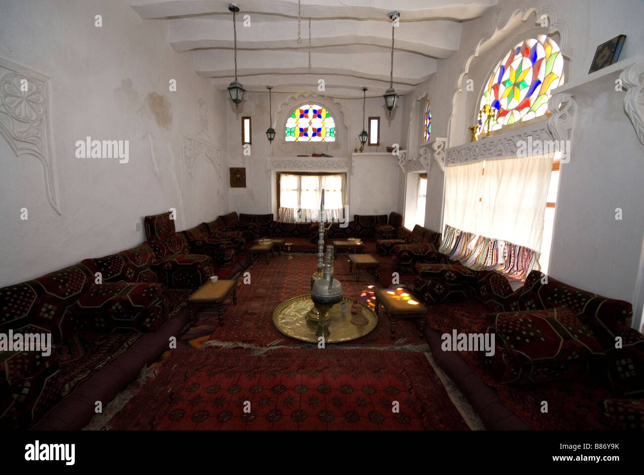 Traditional Yemeni house, Sanaa, Yemen Stock Photo Alamy