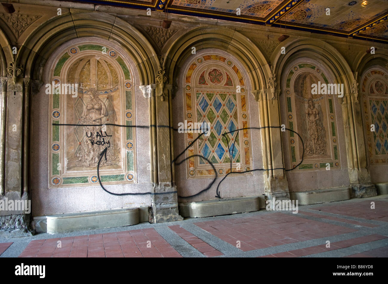 Central Park's Bethesda Terrace Arcade - EverGreene