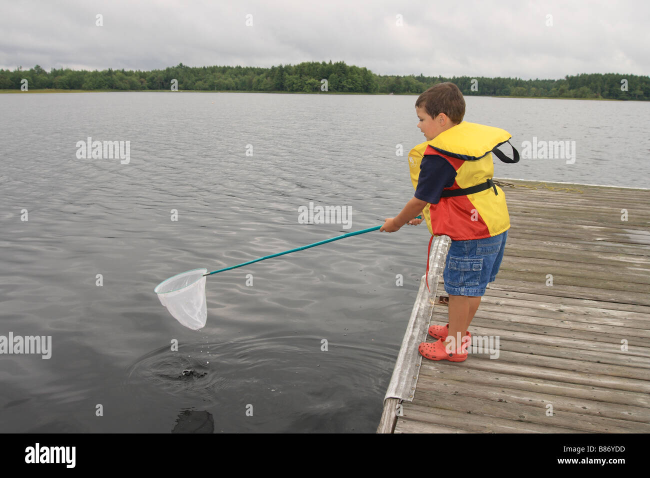 Boy Wearing Lifejacket High Resolution Stock Photography and Images - Alamy