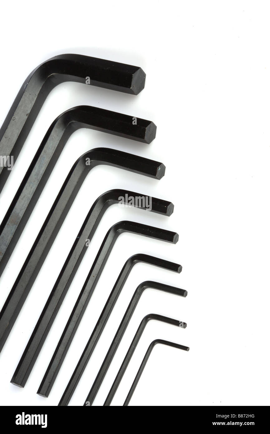 Keys background pattern Cut Out Stock Images & Pictures - Alamy