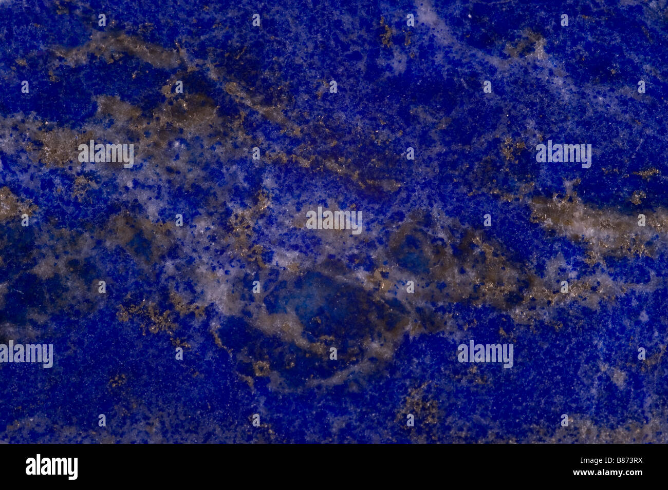 Lapis Lazuli polished mineral slab Stock Photo