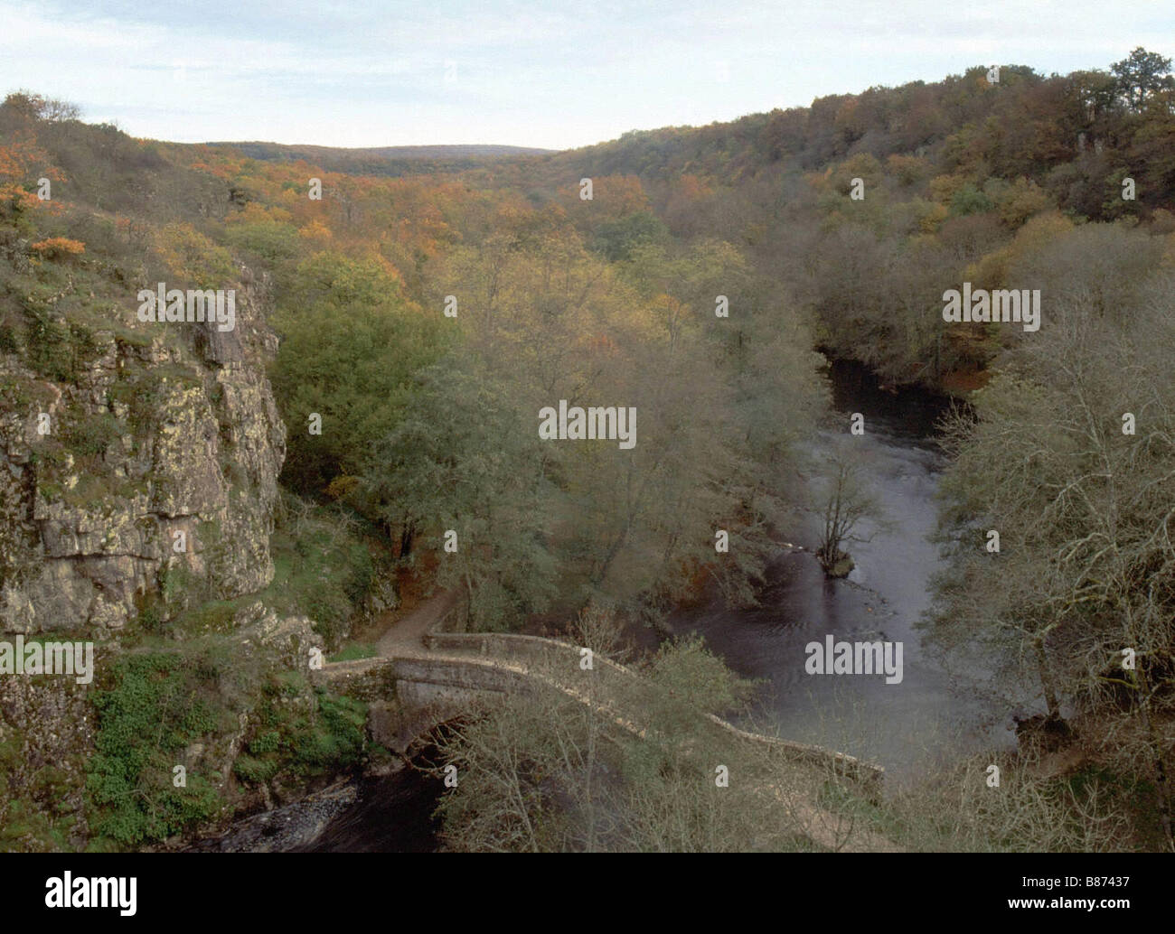 Cure Rivier Cure river at pierre perthuis hi-res stock photography and images - Alamy