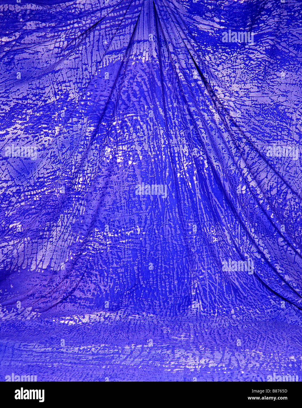 Draping. Painted canvas tarp Stock Photo Alamy