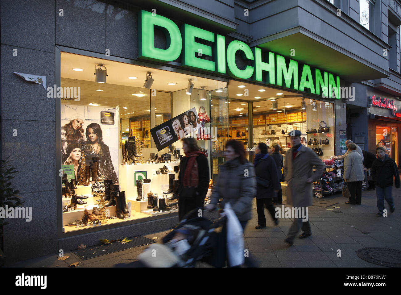 Berlin Deichmann Stock Photo