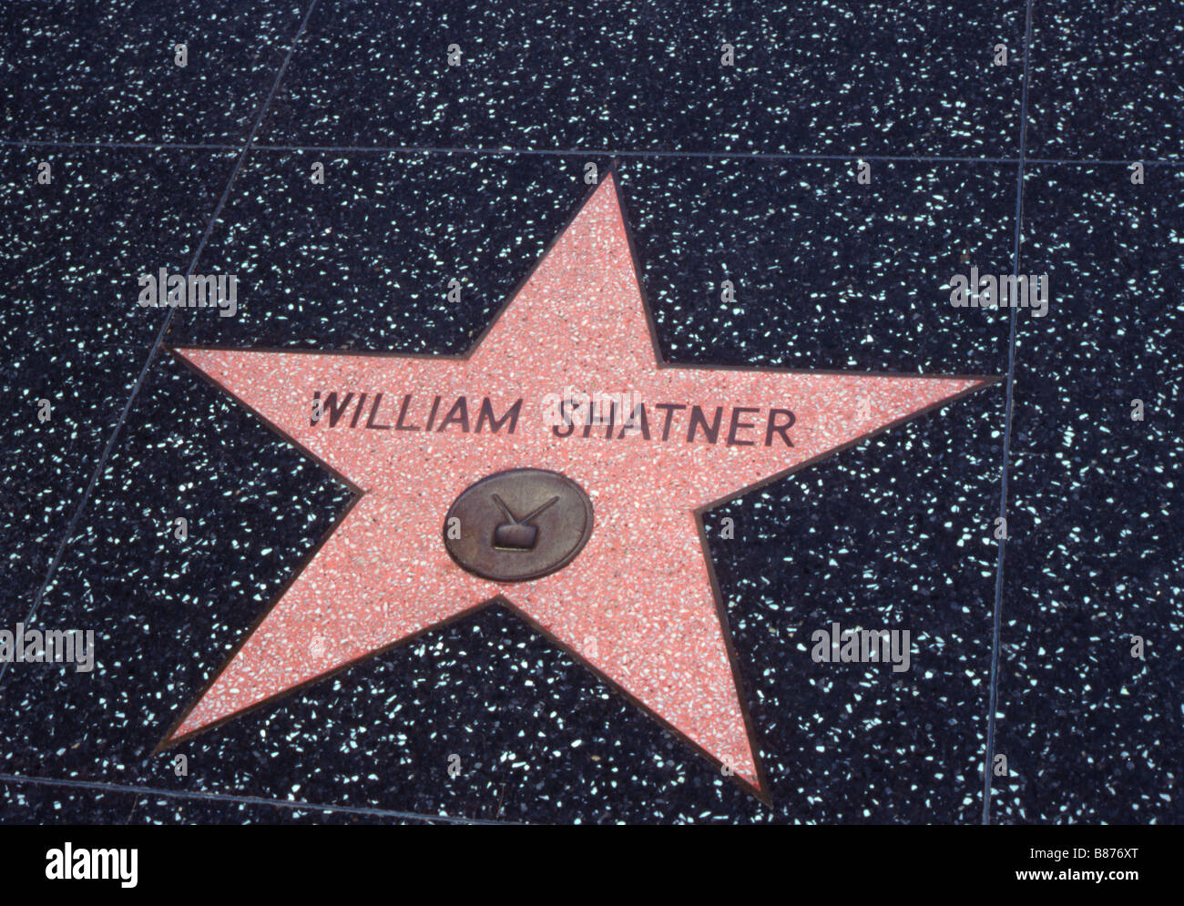 William Shatner Star in Hollywood USA Stock Photo