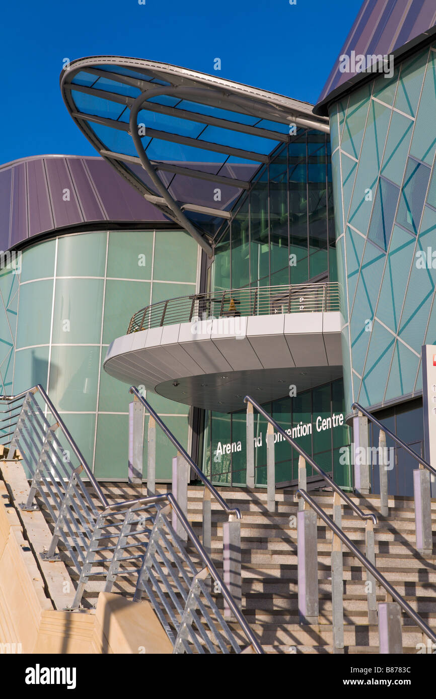Liverpool 'Echo Arena' and Convention Centre, Merseyside, England Stock Photo