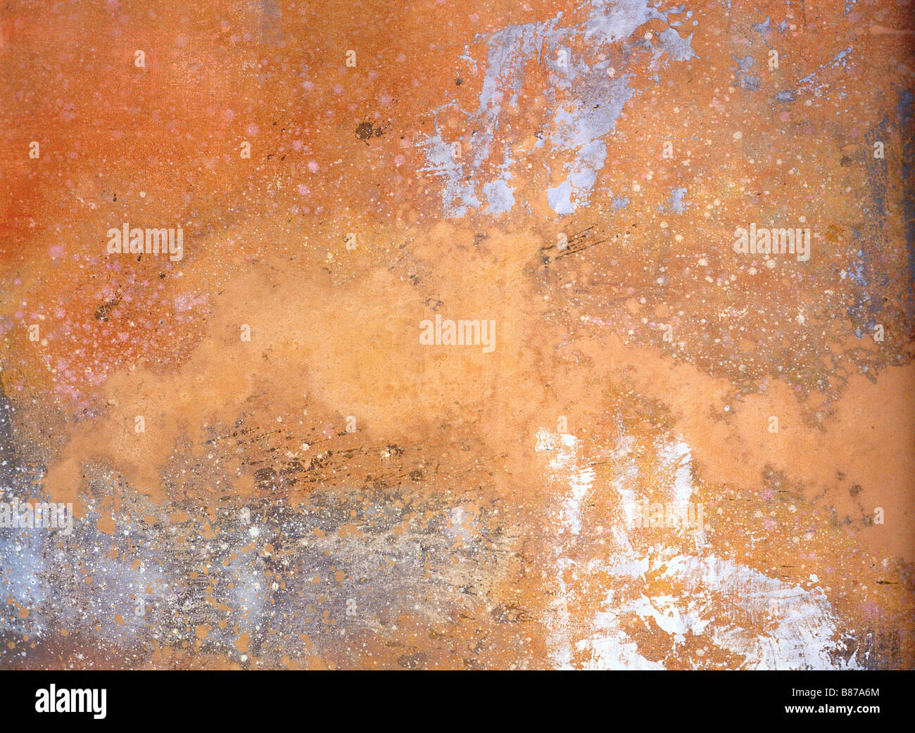 Matter effects. Painted canvas tarp Stock Photo