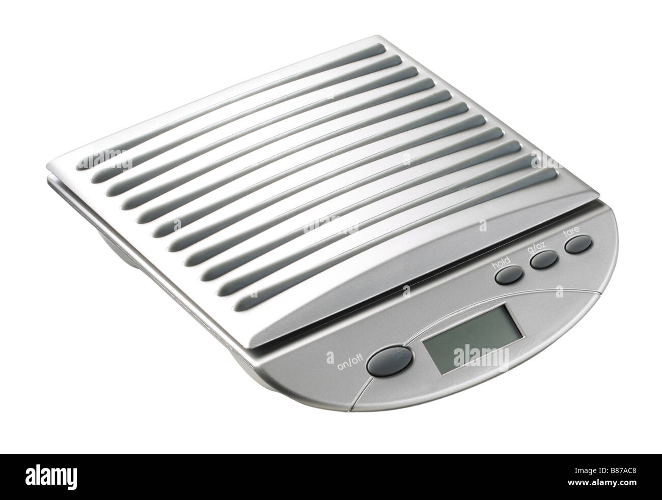 Digital kitchen scales Stock Photo